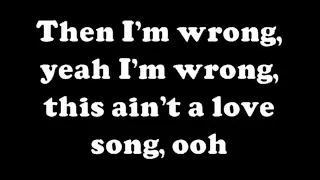 Bon Jovi - This Ain't a Love Song (lyrics)