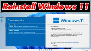 [GUIDE] How to Reinstall Windows 11 Very Easily & Quickly (Download)