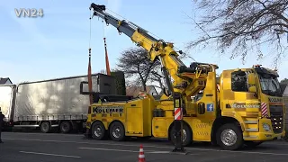 2019-12-28 - VN24 - Truck in a ditch - easy job for Kollmers rotator