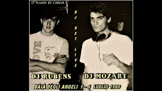 DJ RUBENS and DJ MOZART@BAIA DEGLI ANGELI il 5-6 LUGLIO 1980 RIAPERTURA ESTIVA (Video by Cinzia T.)