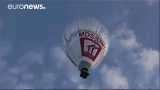 64-yr-old Russian priest hopes to break round-the-world hot-air balloon record
