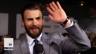 Mashable spoke with Chris Evans at the Avengers Age of Ultron premiere | Mashable