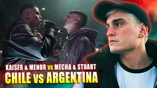 KHAN REACCIONA A STUART & MECHA vs EL MENOR & KAISER: EXHIBICIÓN ENFERMOS DEL RAP