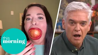 Woman With 'World's Biggest Mouth' Wows Phillip | This Morning