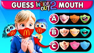 🔥 Guess Inside Out 2 character by Mouth? | INSIDE OUT 2 (NEW 2024)