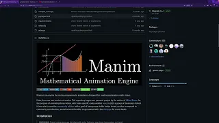 Manim : Installation et tests