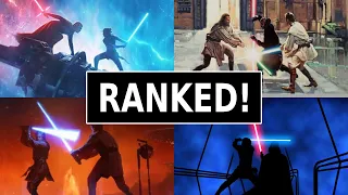 Star Wars Lightsaber Fights Ranked From WORST to BEST