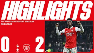 HIGHLIGHTS | Tottenham Hotspur vs Arsenal (0-2) | North London derby delight!