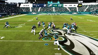 Madden NFL 23 - New England Patriots vs Philadelphia Eagles - Gameplay (PS5 UHD) [4K60FPS]