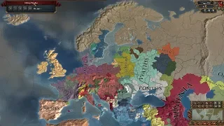 Europa Universalis 4 AI Timelapse - Extended Timeline Mod 2-2055