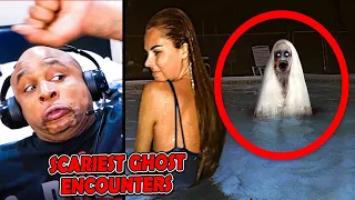 Top 10 SCARY Ghost Videos : Prepare To Be WET WITH FEAR!!