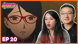 SHARINGAN!!! SARADA UCHIHA | Boruto Episode 20 Couples Reaction & Discussion