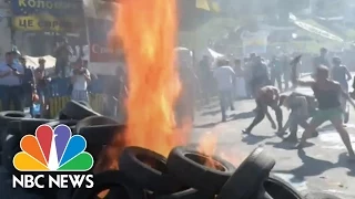 RAW: Renewed Unrest In Ukraine | NBC News