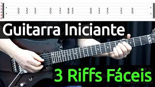 [Guitarra Iniciante] 3 Riffs Fáceis de Clássicos do Rock: Satisfaction, Smoke On The Water e T.N.T.