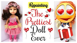 EXTREMELY CUTE PAOLA REINA DOLL REPAINT by Poppen Atelier #art
