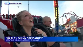 New Reporter LOSES IT on Six Flags thrill ride