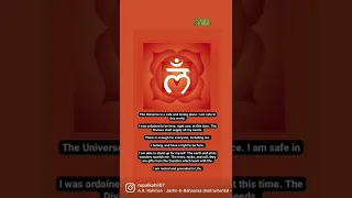 Root Chakra Affirmation #shorts #tiktok #trending #youtubeshorts #viral #lawofattraction