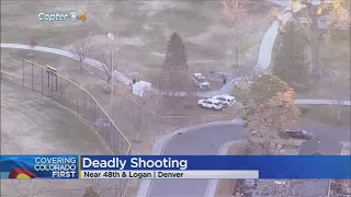 Denver Police Conduct Death Investigation In Area of Argo Park