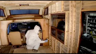 RV REMODEL | CLOSED CELL SPRAY FOAM INSULATION