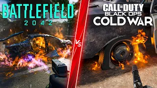 Battlefield 2042 vs Call of Duty: Cold War - Direct Comparison! Attention to Detail & Graphics!