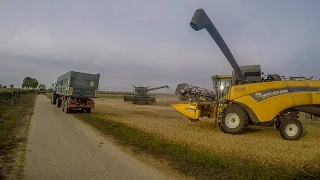 Soja Ernte 2016 | New Holland, John Deere, Claas