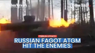 🔴 Russian paratroopers wipe out AFU observation post by the Fagot ATGM