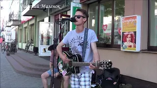 ВЫХОДА НЕТ! парень поет на улице под гитару! Guitar! Music!