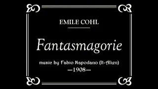 1908: Fantasmagorie - The First Animated Cartoon (REMASTERD BY AI)