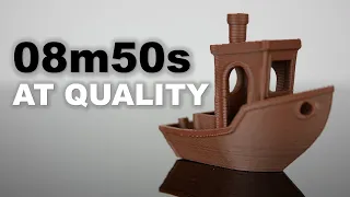 SuperFast 3DBenchy at QUALITY !