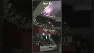 Torcida do CORINTHIANS CALOU estádio na ARGENTINA