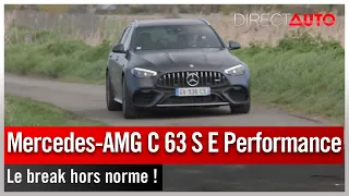 Zone Rouge - Mercedes-AMG C 63 S E Performance : le break hors norme !