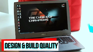 ASUS ROG G701VI Design & Build Quality