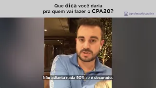 NÃO FAÇA UMA PROVA SEM ANTES ASSISTIR ESSE VÍDEO!