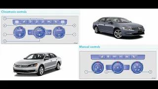 Интересная функция климат контроля на VW Passat NMS (b7 USA)