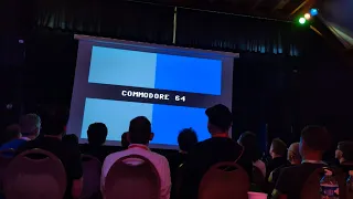 Solution 42, a 4 kilobyte Commodore 64 demo by Cycleburner - premiere with live audience at X'2024