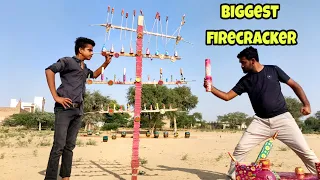 World's Biggest Firecrackers battle ever || DIWALI || #Trending