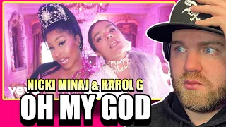 First Time Reaction | KAROL G, Nicki Minaj - Tusa (Official Video) | NOT FOR THE FAINT OF HEART!