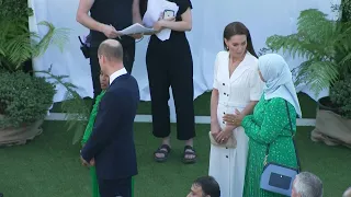 The Duke and Duchess of Cambridge attend Grenfell Tower memorial | AFP