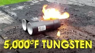 5,000 Degree Tungsten Cube Vs Axe Body Spray