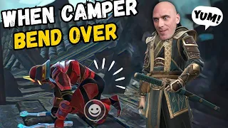 Don't Bend Over in-front of Me 💀🌚|| Banging OVERCONFIDENT Camper part -69 || Shadow Fight 4 Arena