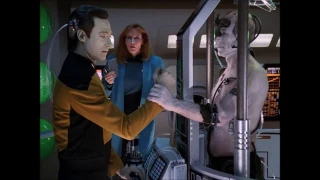 Data vs. Locutus of Borg - Star Trek the next generation