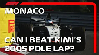 Can I beat Kimi Raikkonen's 2005 Monaco Pole Lap?