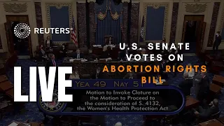 LIVE: Senate votes on abortion rights bill