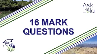IBDP GEOGRAPHY: 16-mark questions