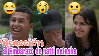 La reacción de los hijos de Pina al embarazo de natti natasha.😊