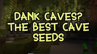 TOP 8 BEST NEW CAVE SEEDS in MINECRAFT 1.19 (Bedrock & Java)