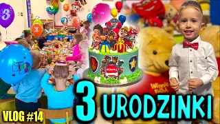 3 urodziny Mikołaja 🎁 Super imprezka niespodzianka 🥰🦋 Prezenty Tort Psi Patrol Vlog#14