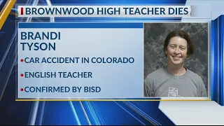 Brownwood High teacher killed in car accident in Colorado