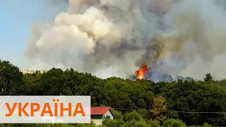 Масштабные лесные пожары в Турции: перекрыт пролив Дарданеллы, людей эвакуируют