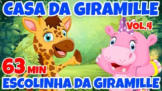 Casa da Giramille Escolinha da Giramille Vol. 4 - Giramille 63 min | Desenho Animado Musical